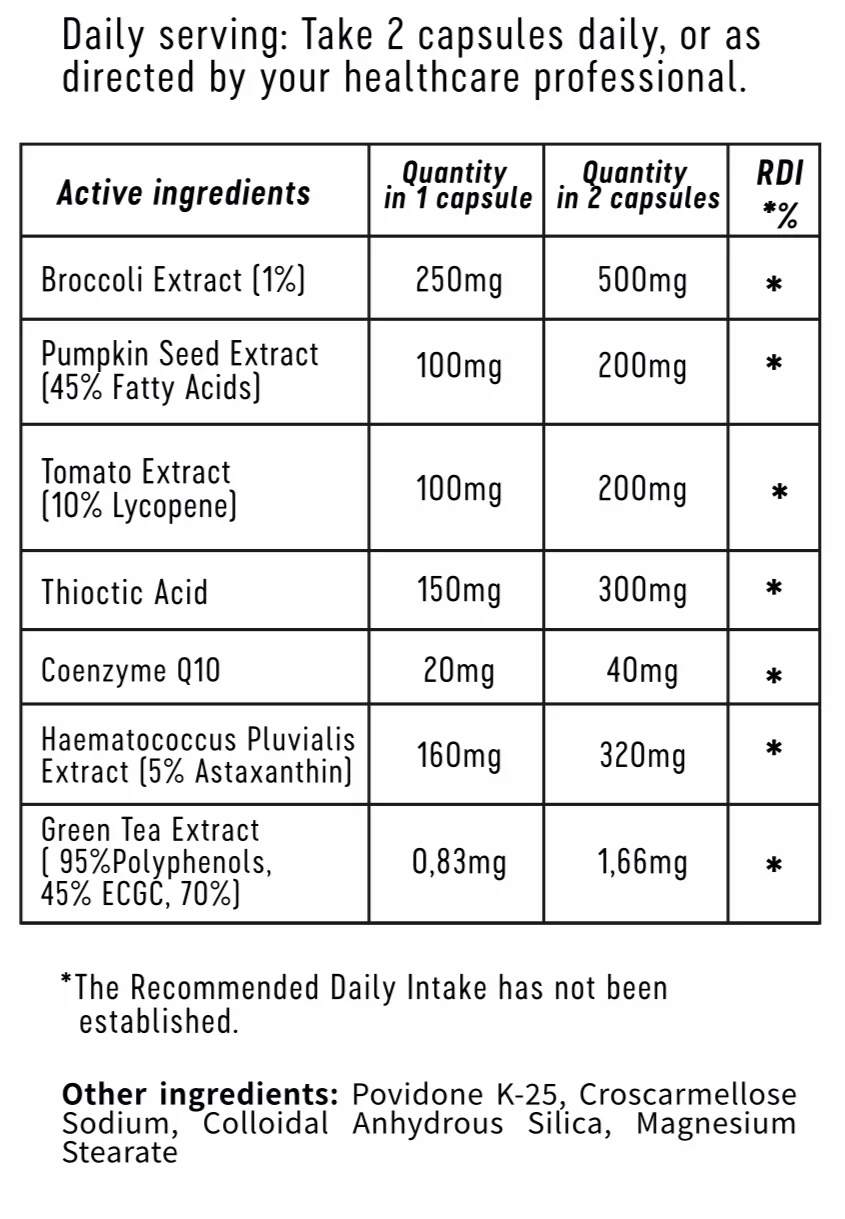 ANTIOXIDANT FORMULA — изображение 2